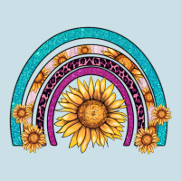 Rainbow Sunflower Ladies Tee | Teevron
