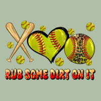 Rub Some Dirt On It Softball Urban Heavy Tee | Teevron
