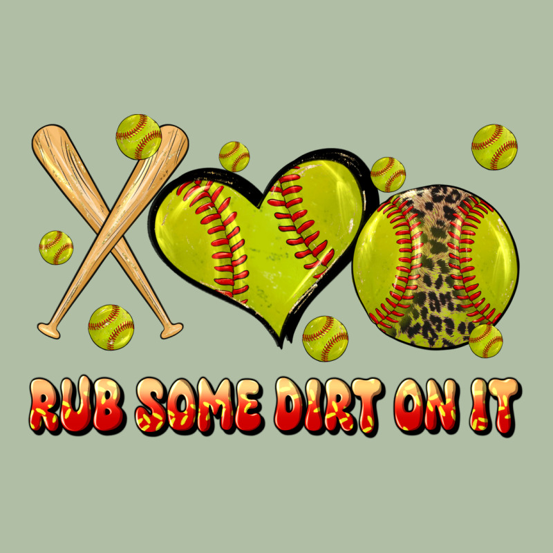 Rub Some Dirt On It Softball Urban Heavy Tee by JahusDesignShop | Teevron