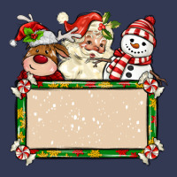 Santa Reindeer Snowman Preview And Costom Name Heavyweight Hoodie | Teevron