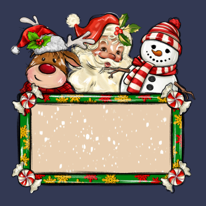Santa Reindeer Snowman Preview And Costom Name Heavyweight Hoodie by MaliasSmallBusiness | Teevron