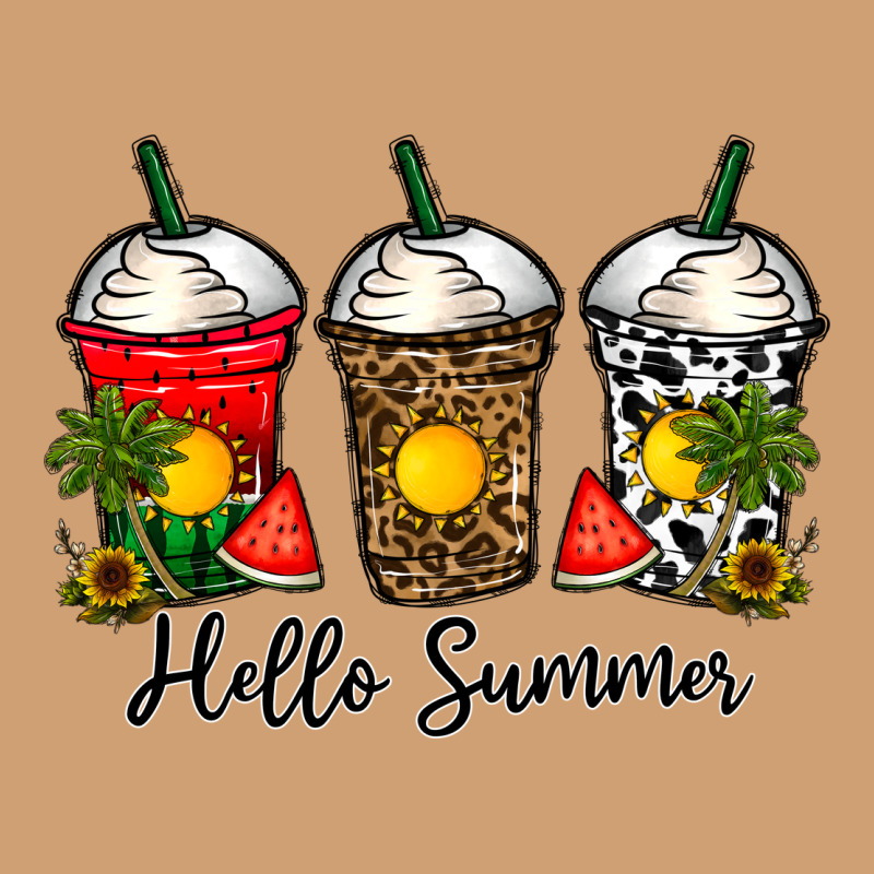Hello Summer Vintage Tee by CowhideDigitalArt | Teevron