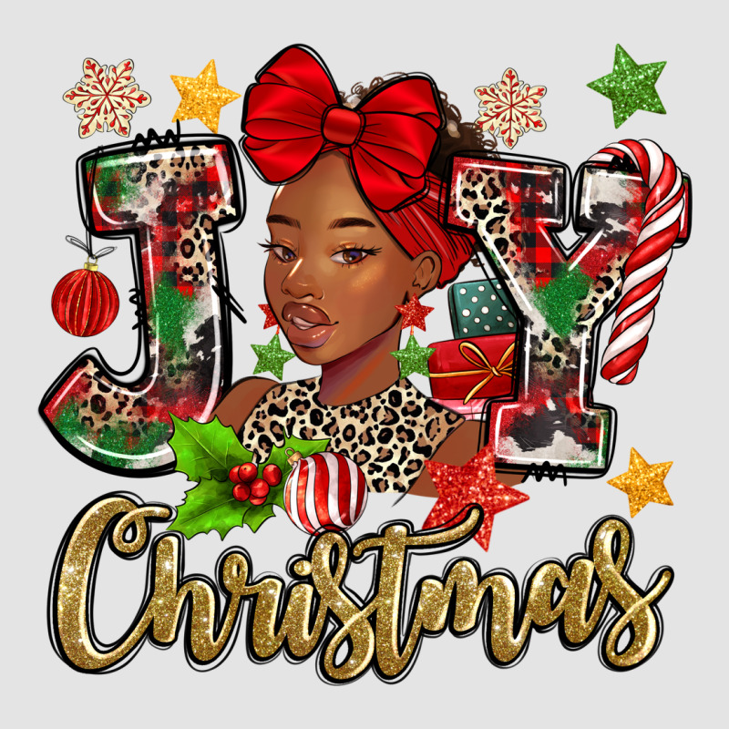 Christmas Joy Black Woman Premium Sweatshirt by MaliasSmallBusiness | Teevron