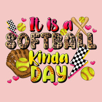 It Is A Softball Kinda Day Urban Heavy Tee | Teevron