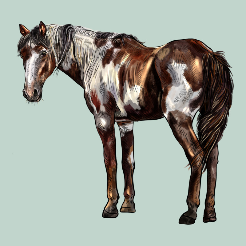 Mustang Horse Zipper Hoodie by LillyAllenDesigns | Teevron