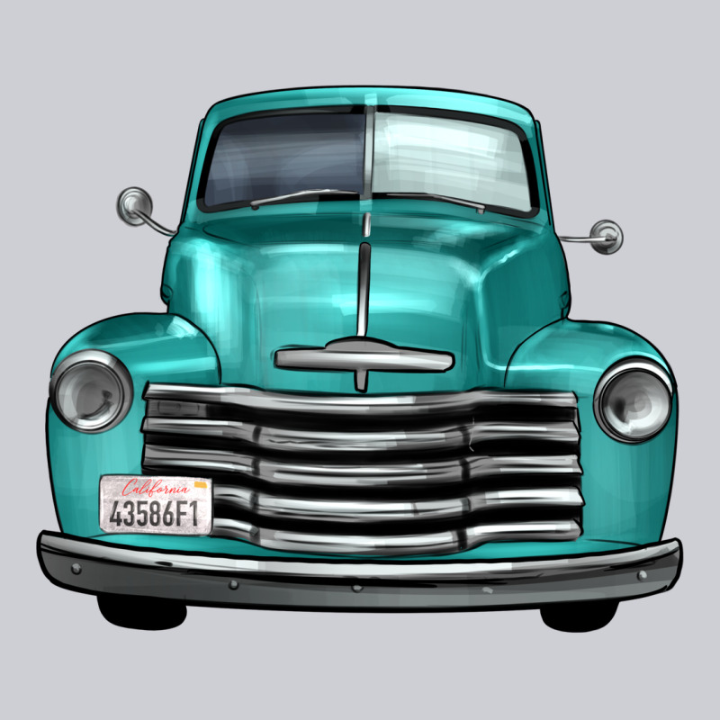 Western Truck Front View Heavyweight Sweatshirt by FaDigitalArtStudio | Teevron