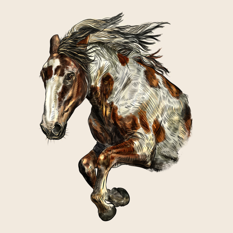 Mustang Horse Zipper Hoodie by LillyAllenDesigns | Teevron