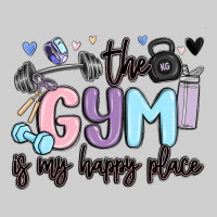 The Gym Is My Happy Place Premium Tee | Teevron