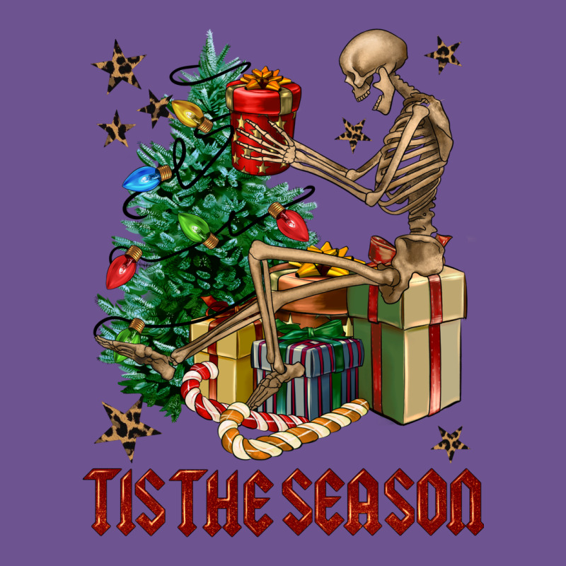 Skeleton Tis The Season Vintage Tee by FaDigitalArtStudio | Teevron
