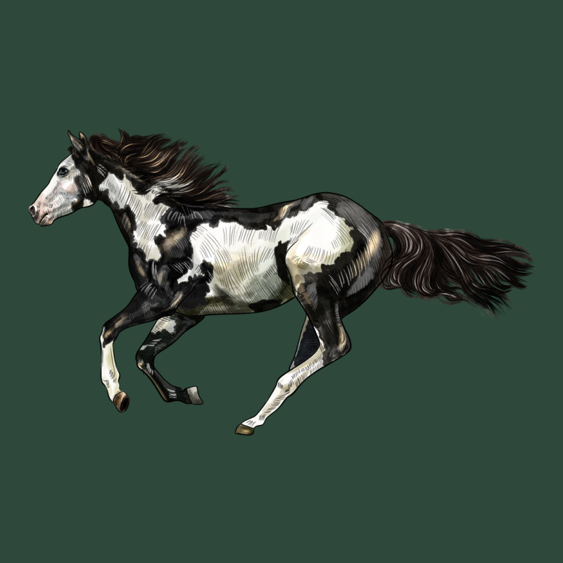 American Paint Horse Zipper Hoodie by LillyAllenDesigns | Teevron