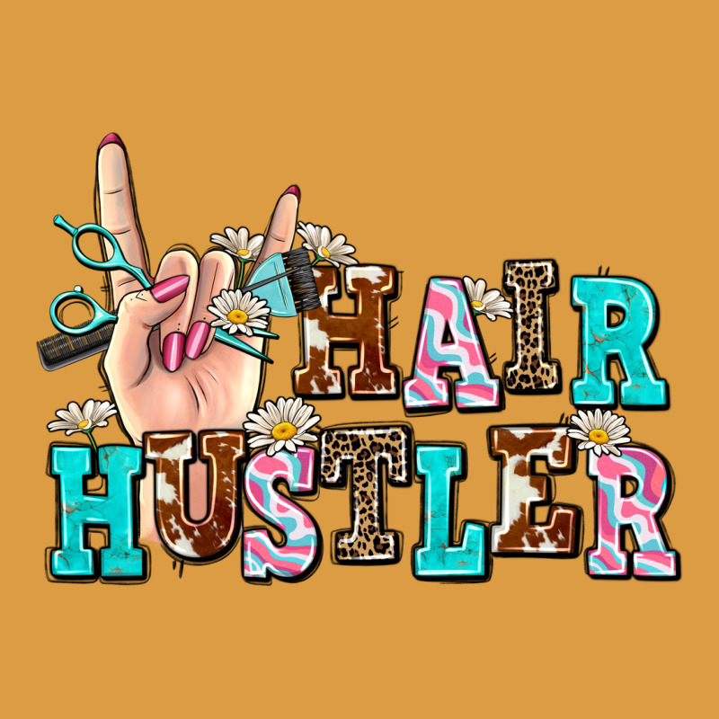 Hair Hustler Urban Heavy Tee by AdoDesignShop | Teevron