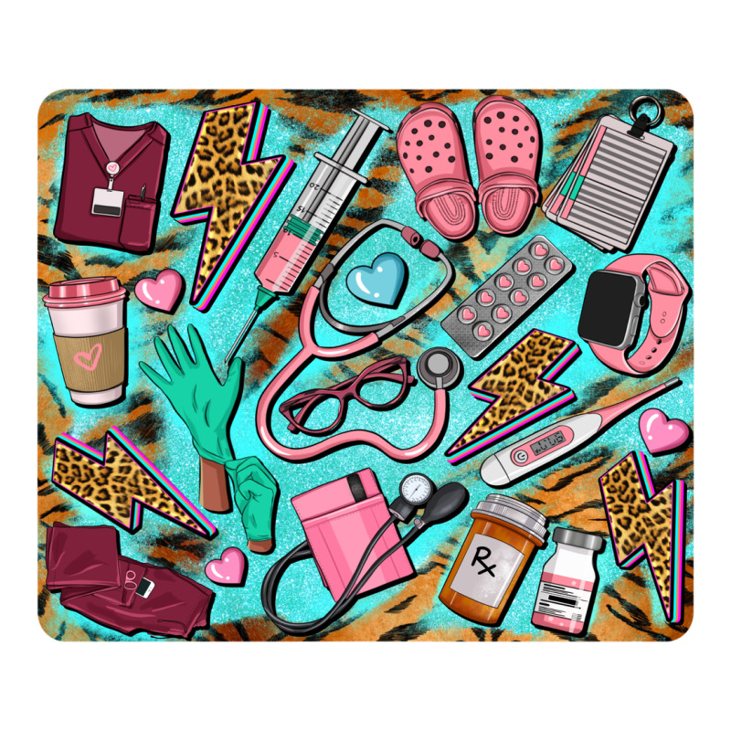 Nurse Mousepad Premium Tee by BarkalooDesign | Teevron