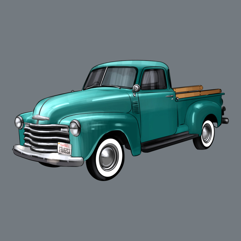 Western Truck Left 34 View Heavyweight Sweatshirt by FaDigitalArtStudio | Teevron