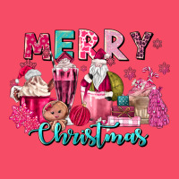 Pink Christmas Coffee Cups Premium Sweatshirt | Teevron