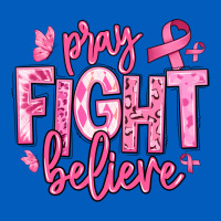Pray Fight Believe Breast Cancer Urban Hoodie | Teevron