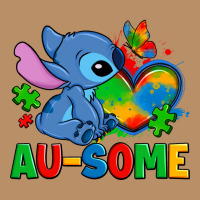 Ausome Stitch Autism Vintage Hoodie | Teevron