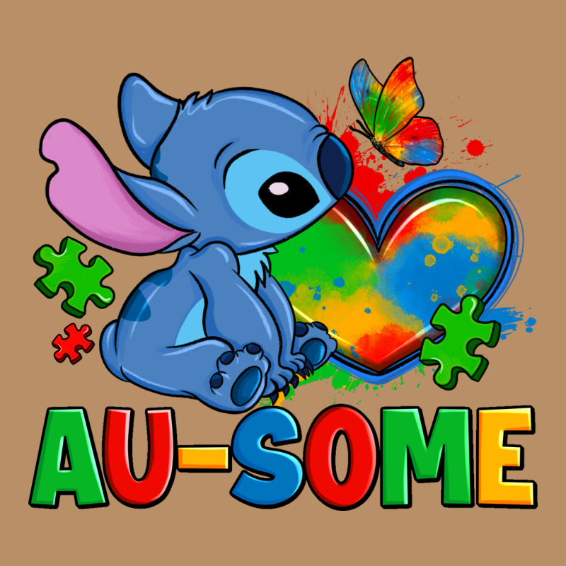 Ausome Stitch Autism Vintage Hoodie by Zillion Design Studio | Teevron