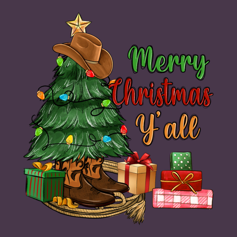 Merry Christmas Y'all Heavyweight Hoodie by MaliasSmallBusiness | Teevron