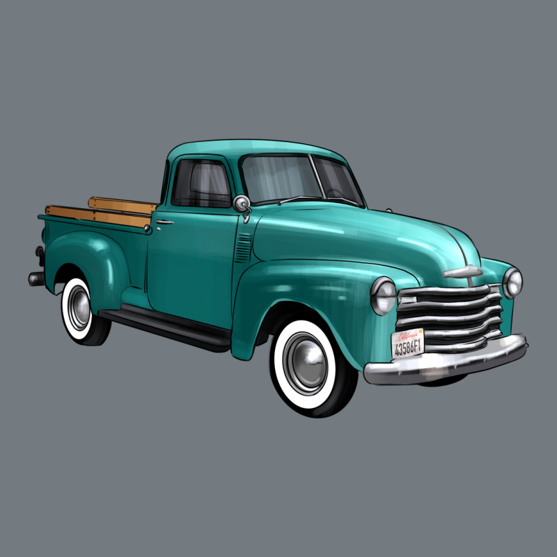 Western Truck Right 34 View Heavyweight Sweatshirt by FaDigitalArtStudio | Teevron