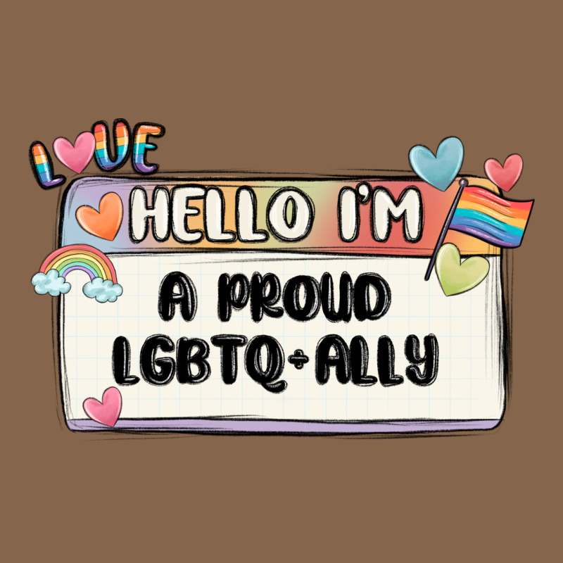 Proud Ally Premium Tee by MaliasSmallBusiness | Teevron