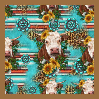 Charolais Cow Seamless Pattern Vintage Tee | Teevron