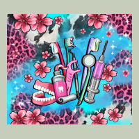 Dentist Element With Flowers Long Sleeve Tee | Teevron