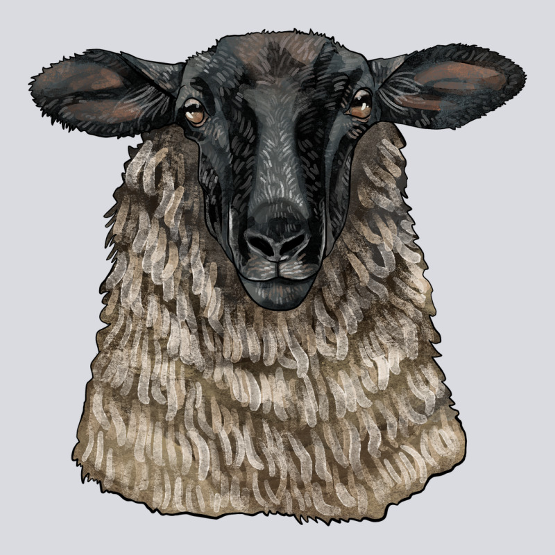 Suffolk Sheep Head Zipper Hoodie by LillyAllenDesigns | Teevron