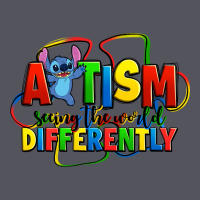 Autism Stitch Seeing The World Differently Vintage Hoodie | Teevron