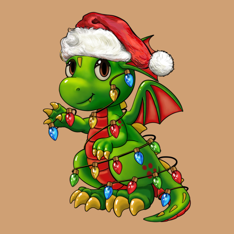 Christmas Cute Dragon Vintage Tee by FaDigitalArtStudio | Teevron