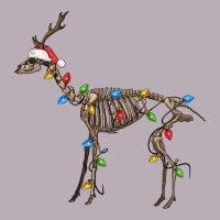 Christmas Deer Skeleton Vintage Tee | Teevron
