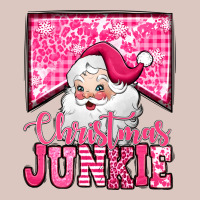 Pink Christmas Junkie Santa Claus Premium Hoodie | Teevron