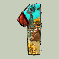 Farm Life Alphabet Numbers 1 Long Sleeve Tee | Teevron