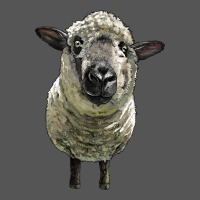 Hampshire Sheep Head Zipper Hoodie | Teevron