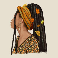 Fall Afro Woman Urban Hoodie | Teevron