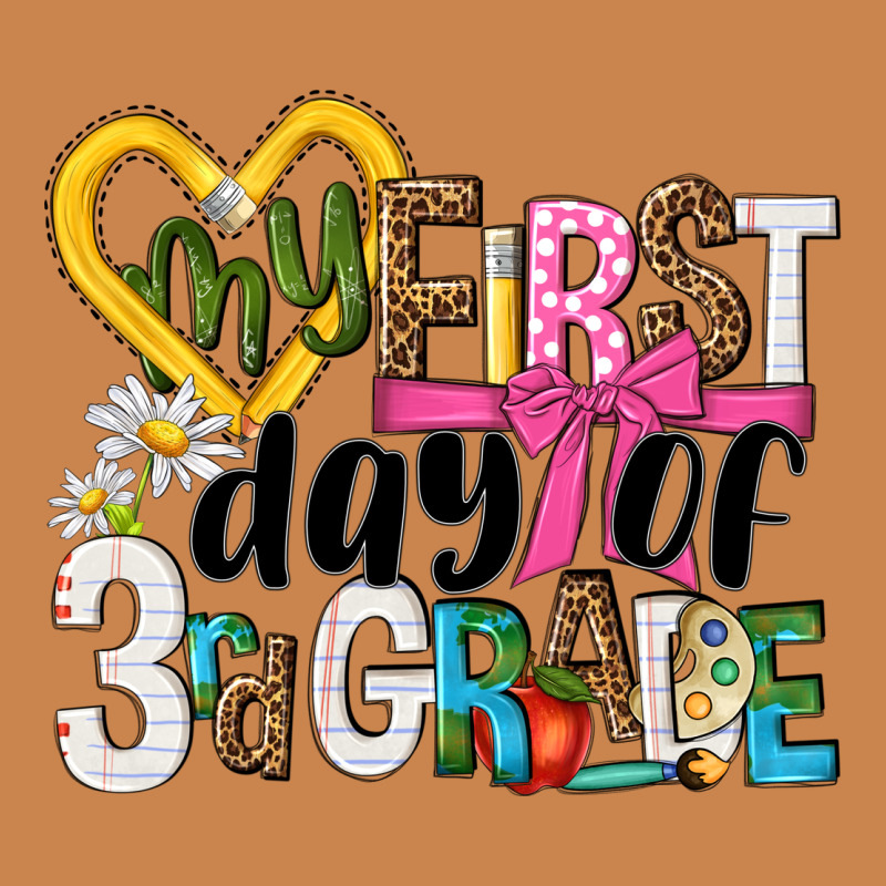 My First Day Of 3rd Grade Heavyweight Hoodie by NancyCooperArtShop | Teevron