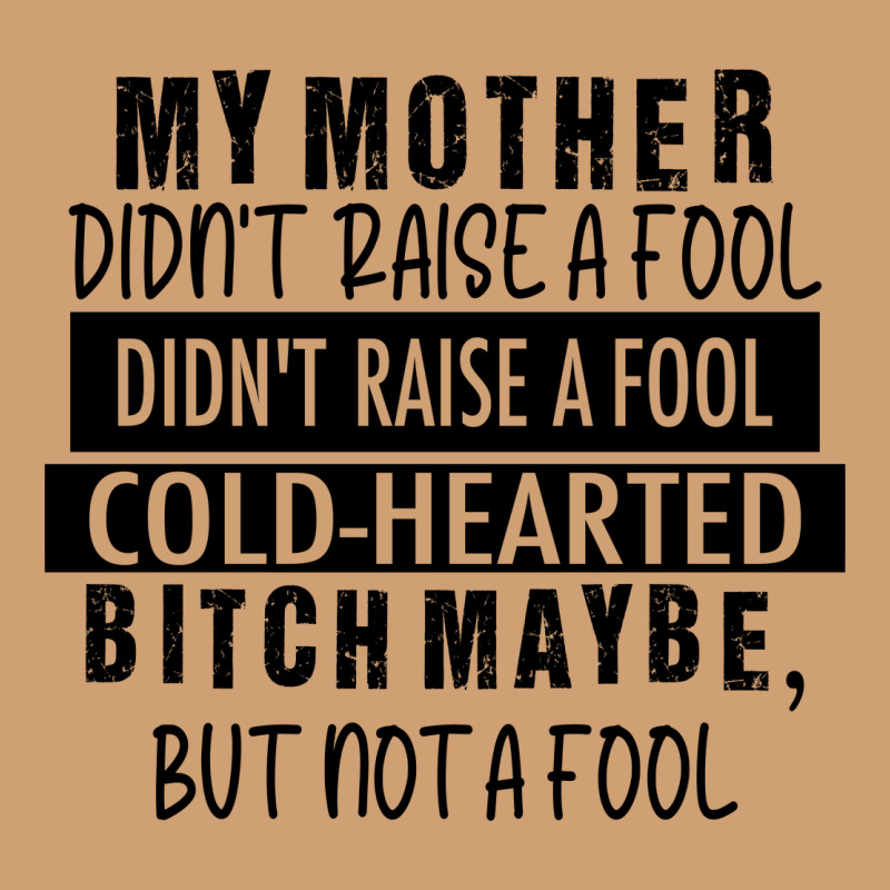 My Mother Black Vintage Tee by RacoonDesign | Teevron