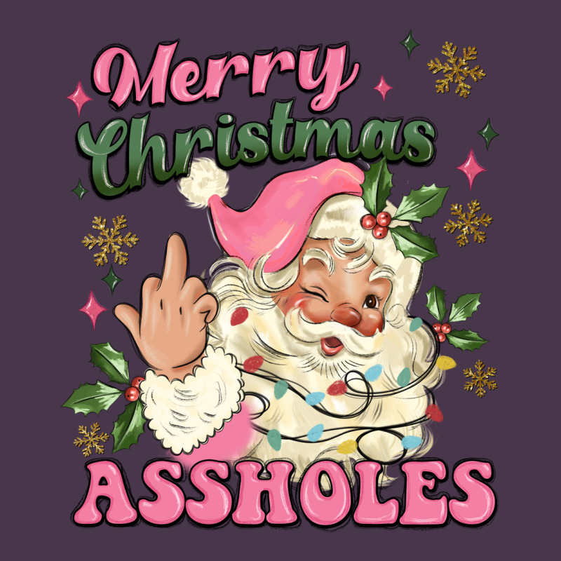 Merry Christmas Assholes Heavyweight Hoodie by MaliasSmallBusiness | Teevron