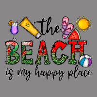 The Beach Is My Happy Place Vintage Tee | Teevron