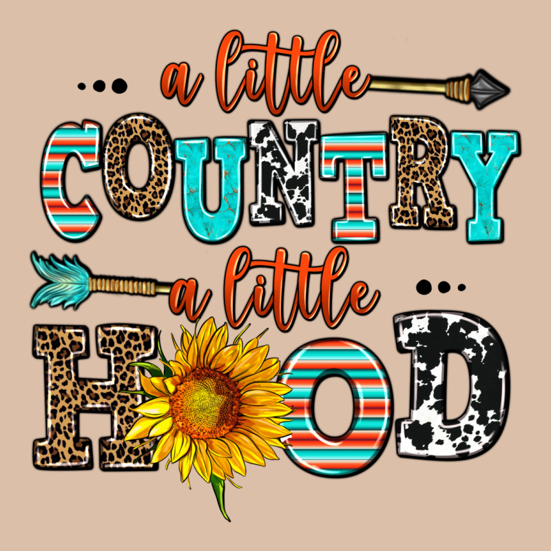 A Little Country A Little Hood Urban Heavy Tee by AdoDesignShop | Teevron