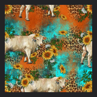 Western Charolais Cow Seamless Pattern Vintage Tee | Teevron