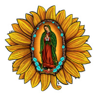 our lady of guadalupe sunflower | Teevron