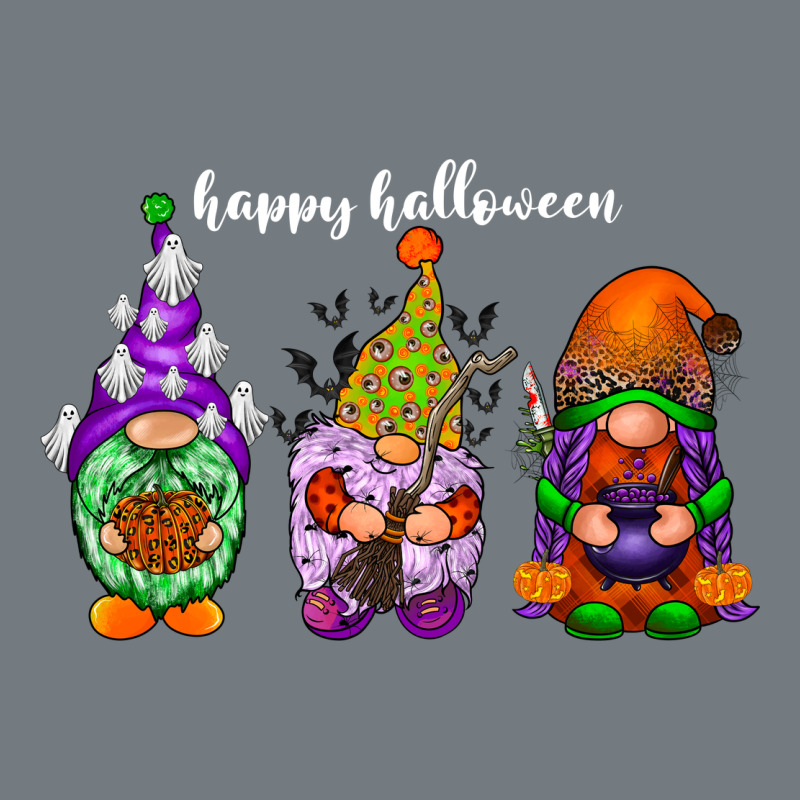 Happy Halloween Gnomes White Heavyweight Sweatshirt by RacoonDesign | Teevron