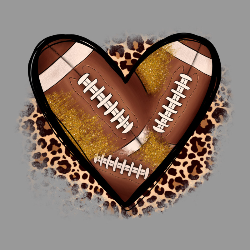 Heart Football Vintage Hoodie by JahusDesignShop | Teevron