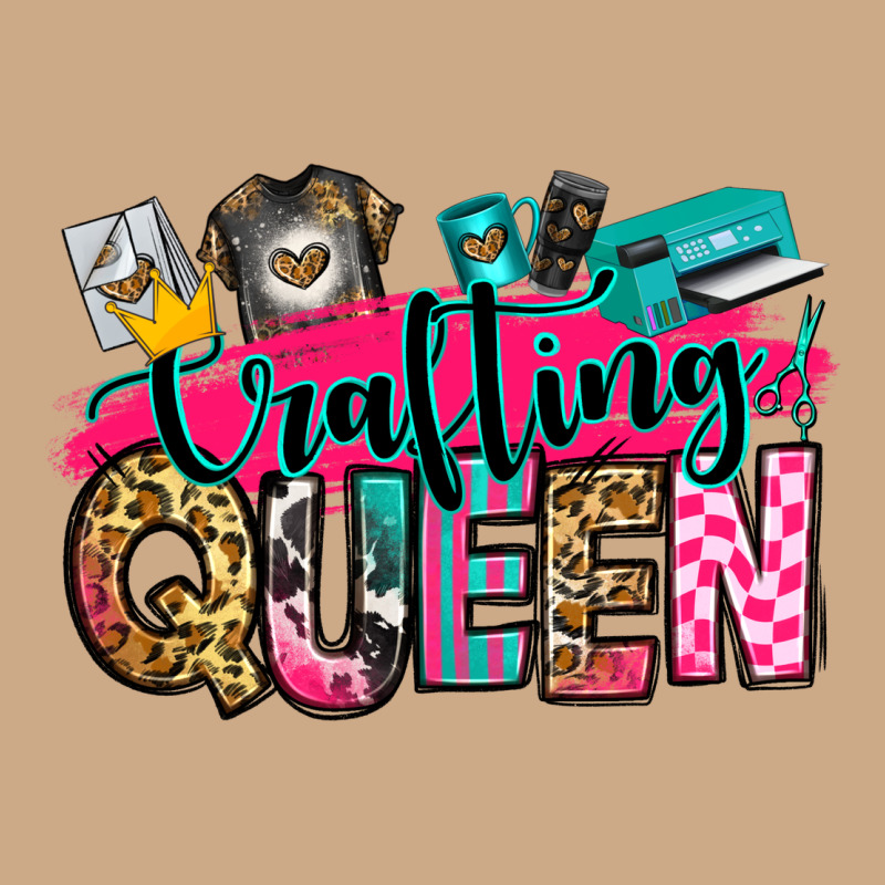 Crafting Queen Vintage Hoodie by Zillion Design Studio | Teevron