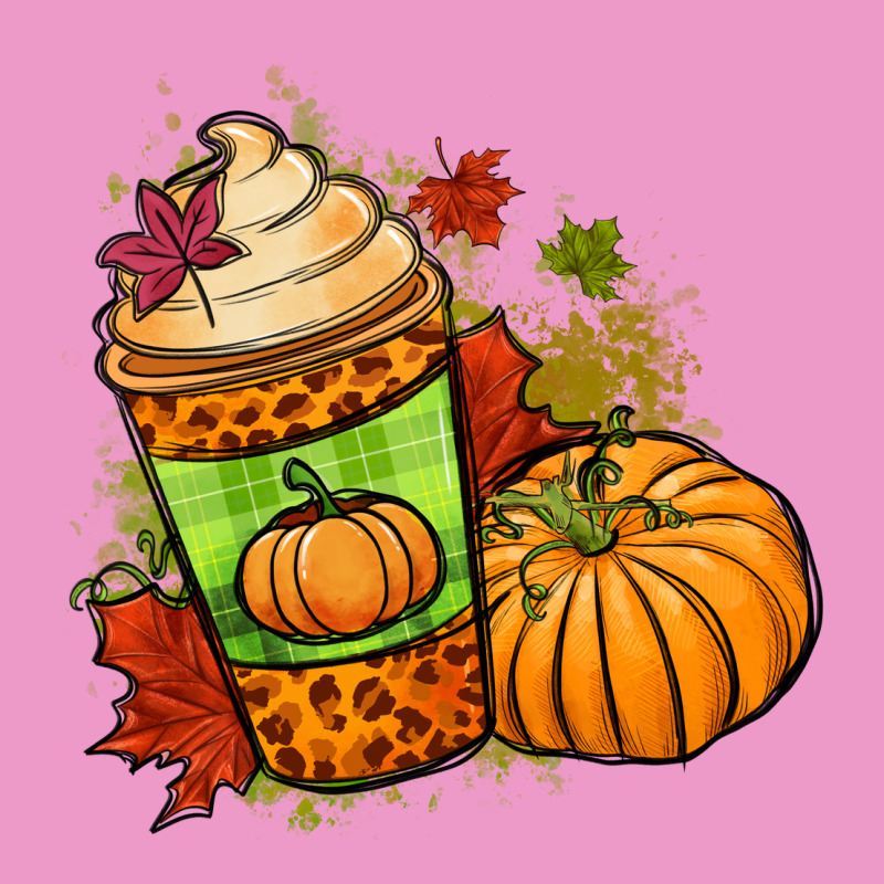 Fall Pumpkin Coffee Urban Hoodie by NancyCooperArtShop | Teevron