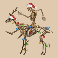 Skeleton Deer Santa Heavyweight Sweatshirt | Teevron