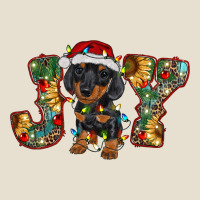Dachshund Puppy Christmas Joy Urban Heavy Tee | Teevron