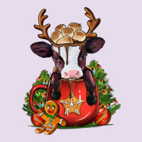 Christmas Baby Cow Hot Cocoa Premium Hoodie | Teevron