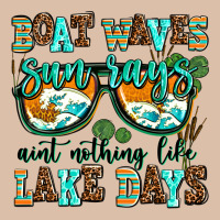 Boat Waves Sun Rays Aint Nothing Like Lake Days Urban Heavy Tee | Teevron