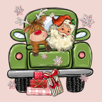 Christmas Santa And Reindeer Truck Premium Sweatshirt | Teevron